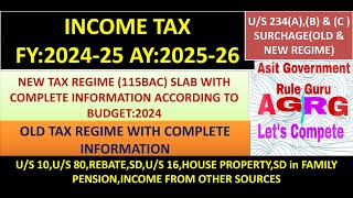 INCOME TAX: FY: 2024-25