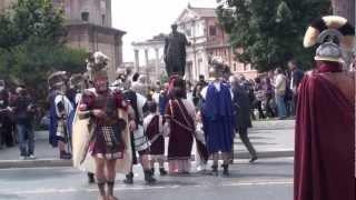 LA GRANDE PARATA : RIEVOCAZIONE STORICA DEI FASTI DI ROMA ( HD )