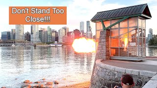 Stanley Park: Beware the 9 O'Clock Gun