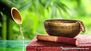 Relaxing music with a refreshing bamboo fountain [BGM sleep music]