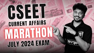 CSEET | Current Affairs Complete Marathon One Shot | In English | July 2024 Exam | Nithin R Krishnan