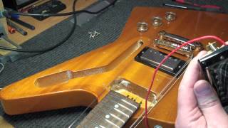 Epiphone Explorer Korina 1958 - EMG Installation + Demo