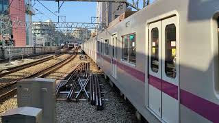 2月28日溝の口駅 東京メトロ半蔵門線8000系 8118F 入線