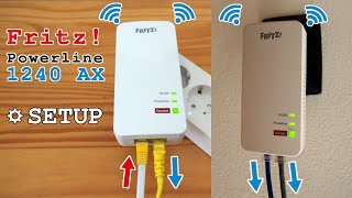 FRITZ!Powerline 1240 AX Wi-Fi 6 powerline • Unboxing, setup and test