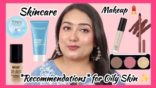 *Recommendations* for OILY SKIN || Budget Friendly Products || Skincare & Makeup💄#skincare #makeup