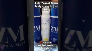 lafz body spray Zayn \u0026 mayza body spray 150 rs . comment me for order .Delivery avlb only in indore.