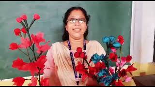 Unlock_Your_Creativity Part 5/ Flower Making/ Preethi PC/ Specialist_Teacher_Mattannur_BRC