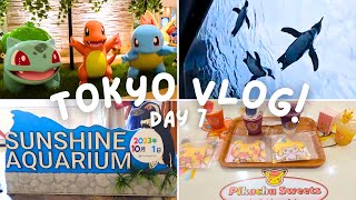 IKEBUKURO! (PIKACHU SWEETS AND SUNSHINE AQUARIUM) - TRIP TO TOKYO VLOG (DAY 7)!