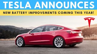 Tesla Announces New Battery Improvements Coming This Year & More Updates!