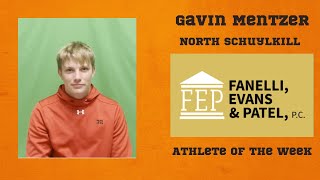 Gavin Mentzer, North Schuylkill - Fanelli, Evans \u0026 Patel T-102 Sports Now Athlete of the Week