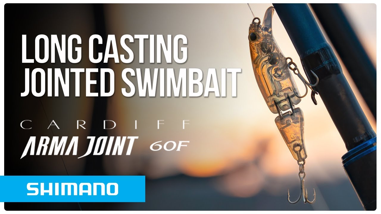 CARDIFF ARMAJOINT 60 | A Long Casting Jointed Swimbait Designed For ...