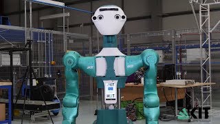 SecondHands project members present first robot prototype ARMAR-6