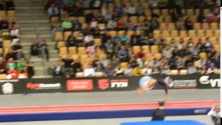 USA Breanne Millard Prelim 2nd Pass 2015 World Champs Tumbling