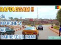 (Bafoussam - Cameroun) Du Marché A  au carrefour Cami - Trajet Cameroun