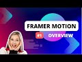 FRAMER MOTION  TUTORIAL #1 ANIMATION FOR REACT