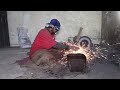 amazing process of making fantacy sword damascus steel sword forging