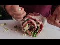 cowboy butter flank steak pinwheels with iberico pork