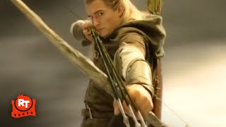 Lord of the Rings: The Return of the King (2003) - Legolas Slays the Oliphaunt Scene | Movieclip