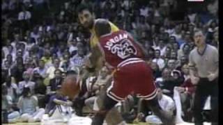 NBA ON NBC - LAKERS VS BULLS INTRO - NBA FINALS 1991