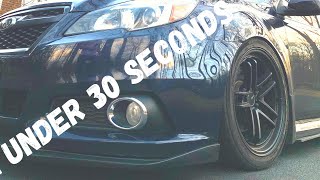 How To Install a Front Lip on ANY Car in Under 30 seconds