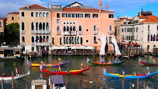 Historical Regatta - Venezia - Parade of Glorious Venetian Boats.