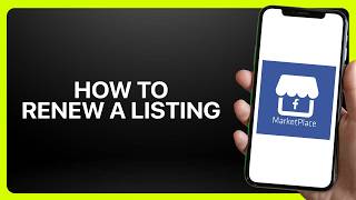 How To Renew A Listing On Facebook Marketplace Tutorial