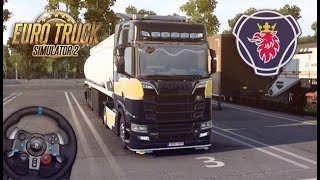 Scania Next Gen Mod | Euro Truck Simulator 2 | Logitech G29 Wheel Gameplay #8