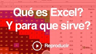 Aprende Excel - ¿Qué es y Para qué sirve Excel?