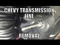 08 Chevy Silverado Transmission Cooler Line Removal Should work on most Chevys & Cadillacs