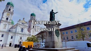 漫步德国古城帕绍：多瑙河边的文艺复兴之城      Germany Passau: The Renaissance City by the Danube River