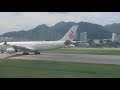 ka485 cathay dragon 國泰港龍航空 香港國際機場 hkg 降落 hong kong international airport landing