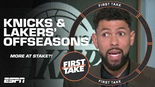 REMODEL vs. DEMOLITION 🔨 Austin Rivers compares the Knicks & Lakers' offseasons | First Take