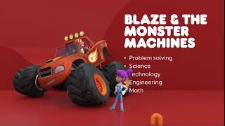 Nick Jr.: Ready to Play - Blaze & The Monster Machines Curriculum Board (2018-present)