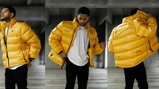 Nike NOCTA Drake Puffer Jacket Review (Yellow)