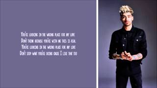 ZAYN - wRoNg feat Kehlani LYRIC VIDEO