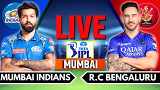 IPL 2024 Live: MI vs RCB Live Match | IPL Live Score & Commentary | Mumbai vs Bangalore Live Match