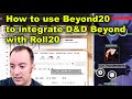 How to use Beyond20