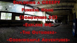 Exploring A Creepy Funeral Home (Remains Left Behind) -Explore NC- ⚰️⚱️