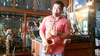 Test P.Mauriat PMXA-67RG Gold Plate,Yanagisawa 901S,Buffet Senzo,Yanagisawa 9937 By Koh Mr.Saxman