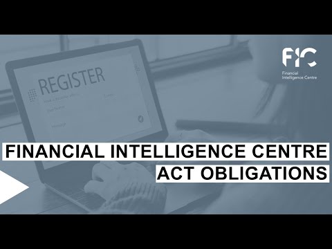 What Are Financial Intelligence Centre Act Obligations Youtube