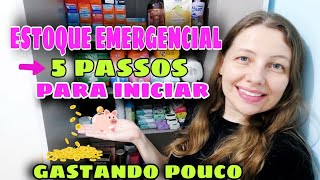 🛑⚠️🛑 ESTOQUE EMERGENCIAL 🚀 GUIA PRATICO PARA INICIAR DO ZERO SEM GASTAR MUITO 💰 #estoquedealimentos