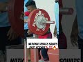 national 185 kgs first attempt 🔥💯 squats national foryoupage