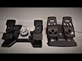 Logitech Saitek VS Thrustmaster Rudder Pedals Review