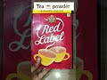 red label tea ☕ powder for every day use youtube localmarket shorts