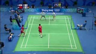 Korea vs China - Women's Badminton Doubles Final - Beijing 2008 Summer Olympic Games