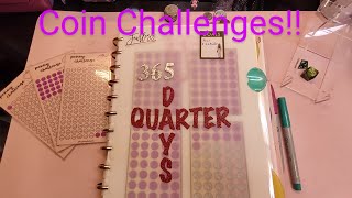 Let's add to my 365 Days Quarter \u0026 Penny Challenges.