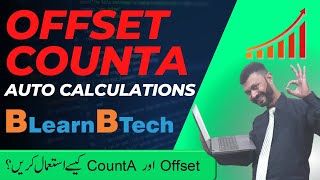 Offset with CountA function in Excel