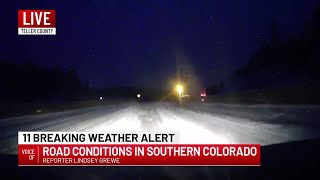 Live look at road conditions in southwestern Colorado