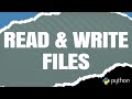 Python File Handling - How to Read & Write Files With 5 Examples