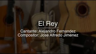 El Rey - Puro Mariachi Karaoke - Alejandro Fernandez